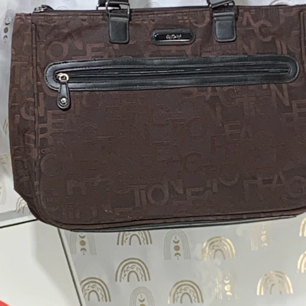 Kenneth Cole Reaction Dark Brown Laptop Bag